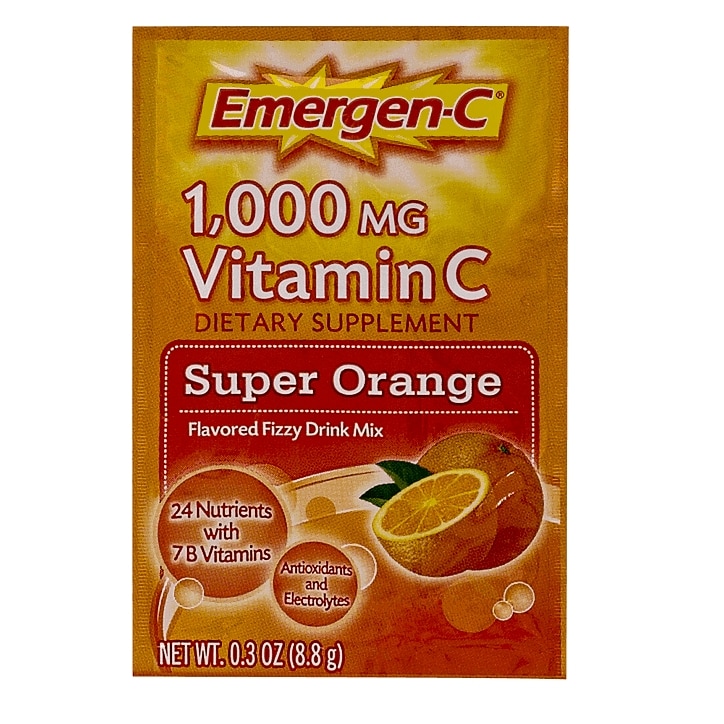 EmergenC Super Orange Flavoured Vitamin C Fizzy Drink Mix-1