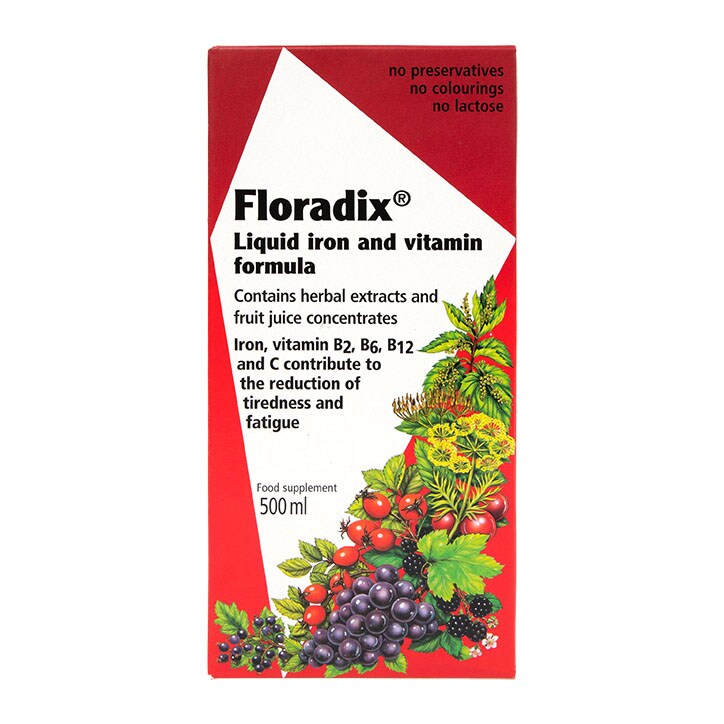 Floradix Liquid Iron Formula 500ml-1