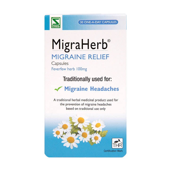 Schwabe Pharma Migraherb 100mg 30 Capsules-1