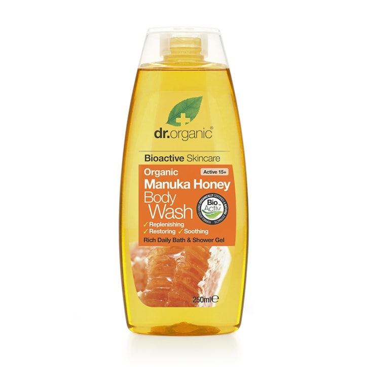 Dr Organic Manuka Honey Body Wash 250ml-1