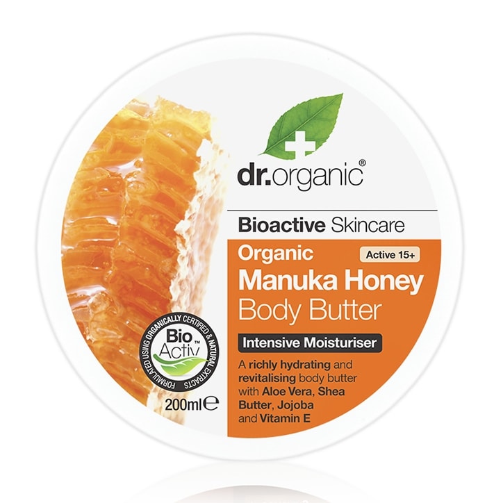 Dr Organic Manuka Honey Body Butter 200ml-1