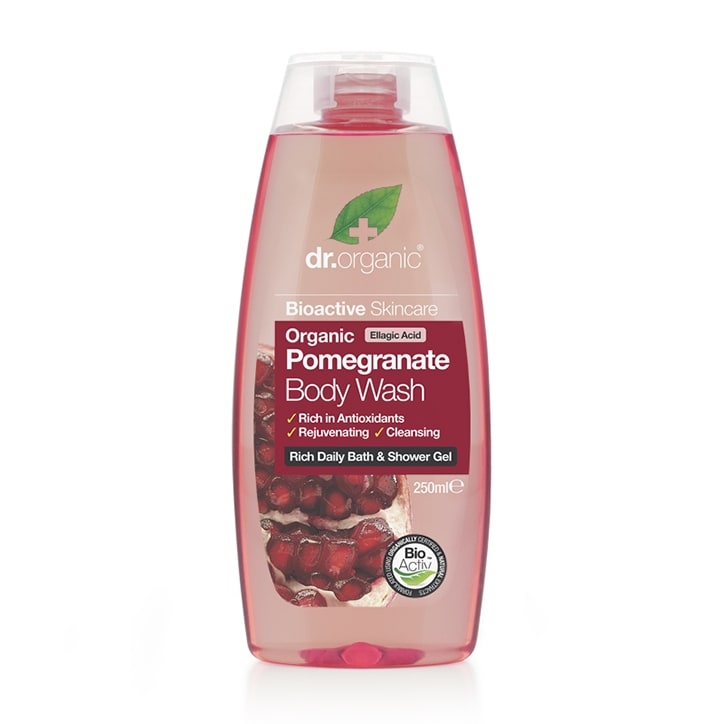 Dr Organic Pomegranate Body Wash 250ml-1