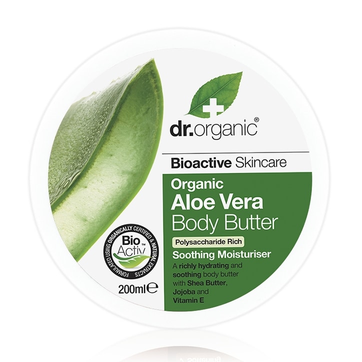 Dr Organic Aloe Vera Body Butter 200ml-1