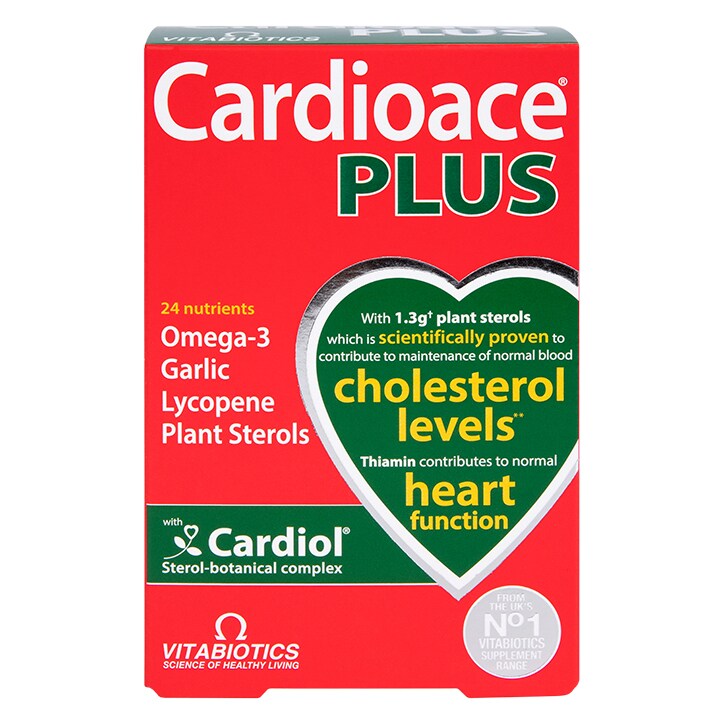 Vitabiotics Cardioace Plus 60 Capsules-1
