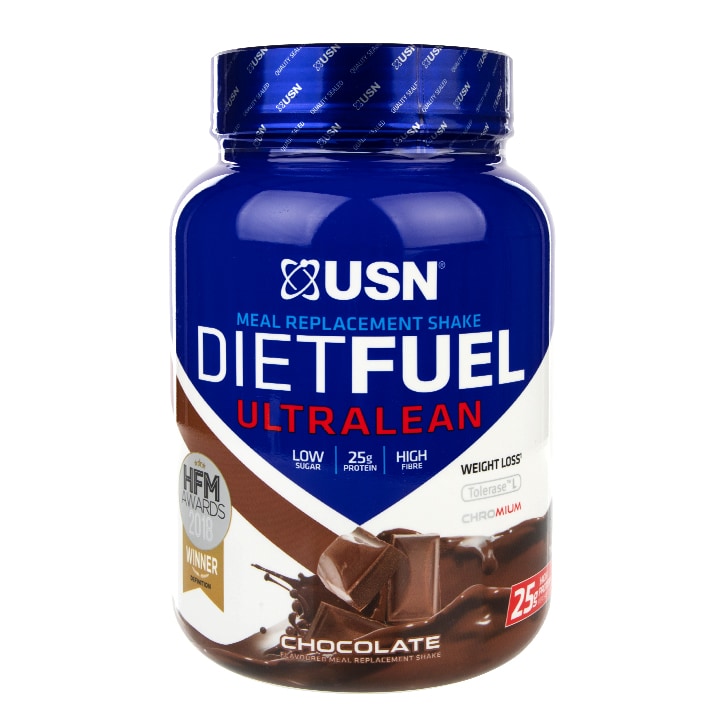 USN Diet Fuel Meal Replacement Shake Chocolate 1kg-1