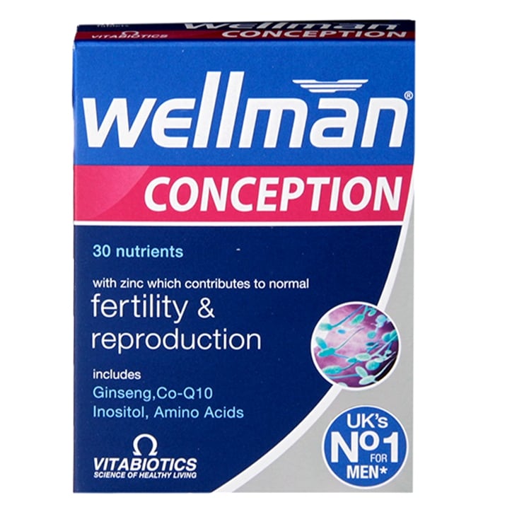 Vitabiotics Wellman Conception 30 Tablets-1