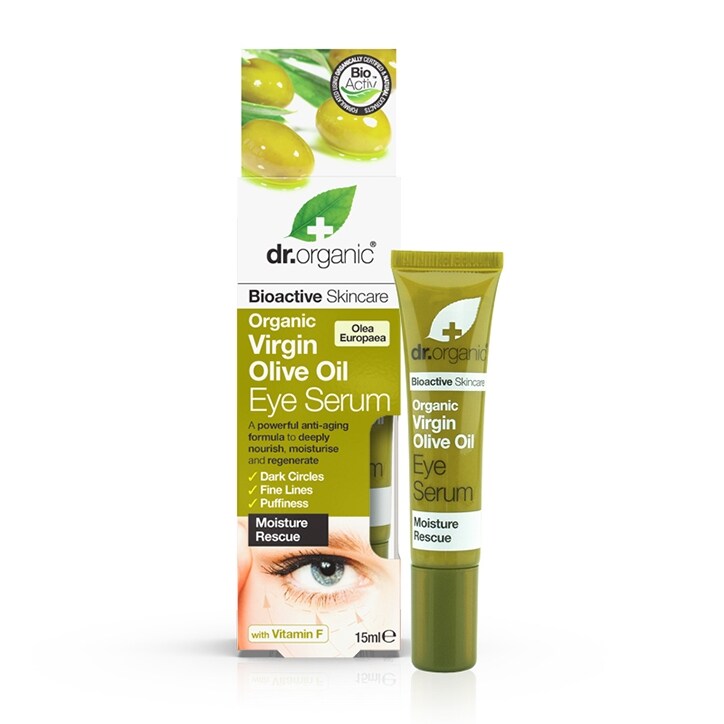 Dr Organic Virgin Olive Oil Eye Serum 15ml-1