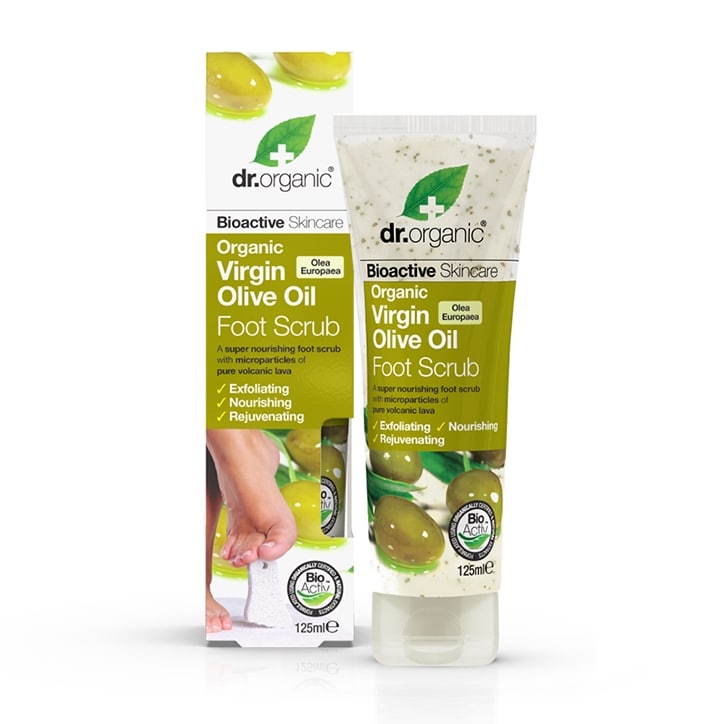 Dr Organic Virgin Olive Oil Foot Scrub-1