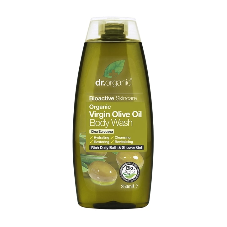 Dr Organic Virgin Olive Oil Body Wash 250ml-1