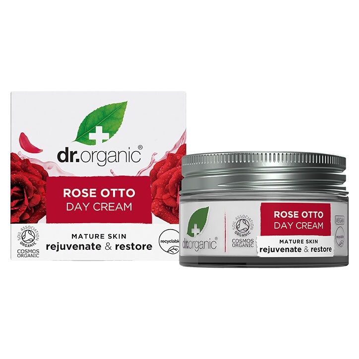 Dr Organic Rose Otto Day Cream 50ml-1