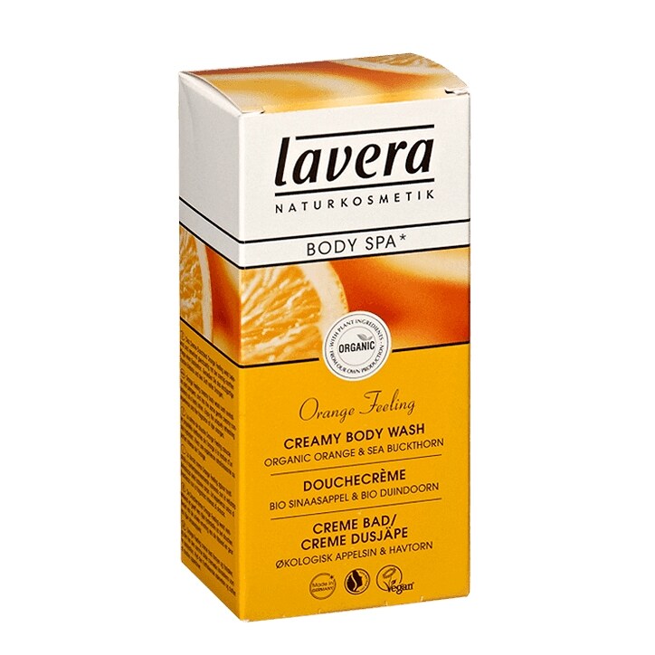 Lavera Creamy Body Wash Orange Feeling-1