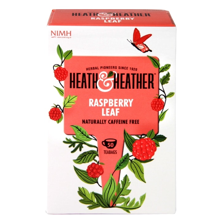 Heath & Heather Raspberry Leaf 50 Tea Bags-1
