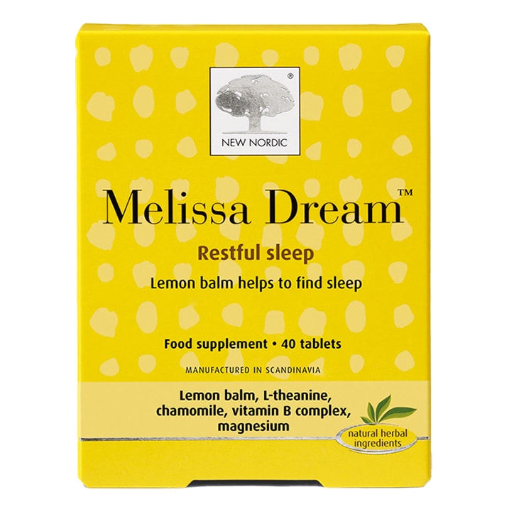 New Nordic Melissa Dream 40 Tablets-1