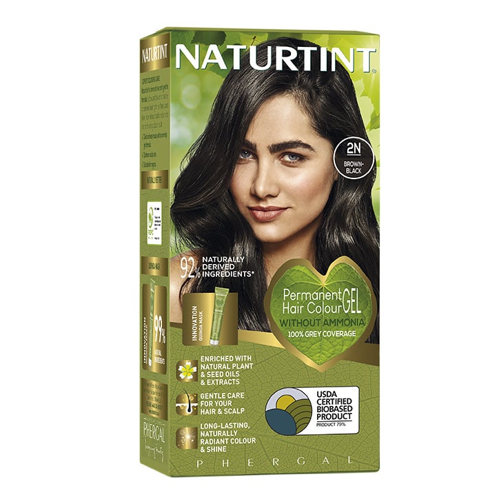 Naturtint Permanent Hair Colour 2N (Brown Black)-1