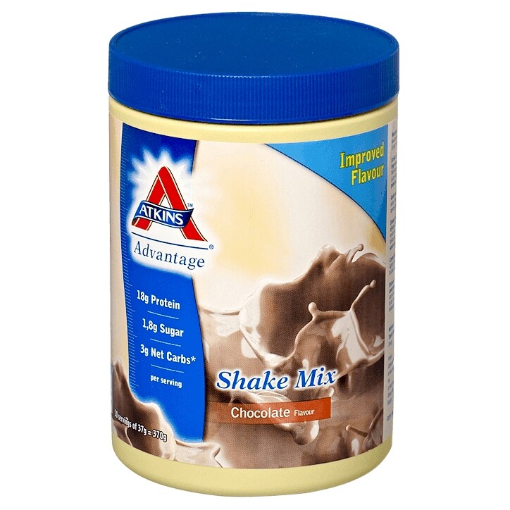 Atkins Advantage Shake Mix Chocolate 370g-1