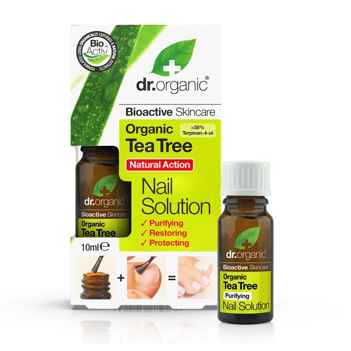 Dr Organic Tea Tree Nail Solution 10ml-1