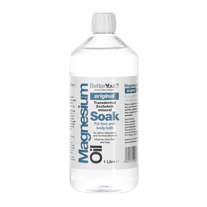 BetterYou Magnesium Oil Original Soak 1L-1