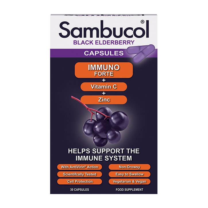 Sambucol Immuno Forte 30 Capsules-1
