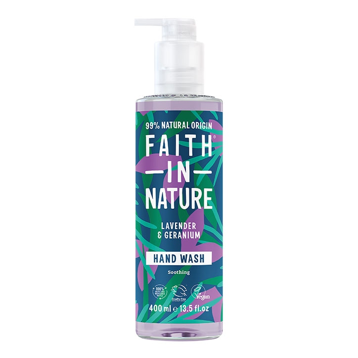 Faith in Nature Lavender & Geranium Hand Wash 400ml-1