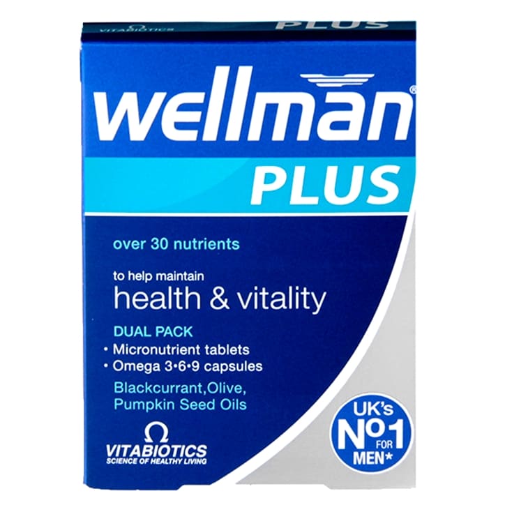 Vitabiotics Wellman Plus Omega 369 56 Tablets-1