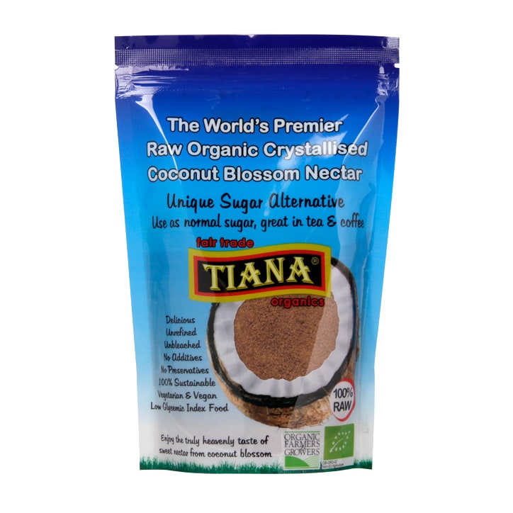 Tiana Organic Crystallised Coconut Nectar 250g-1