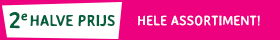  2e halve prijs