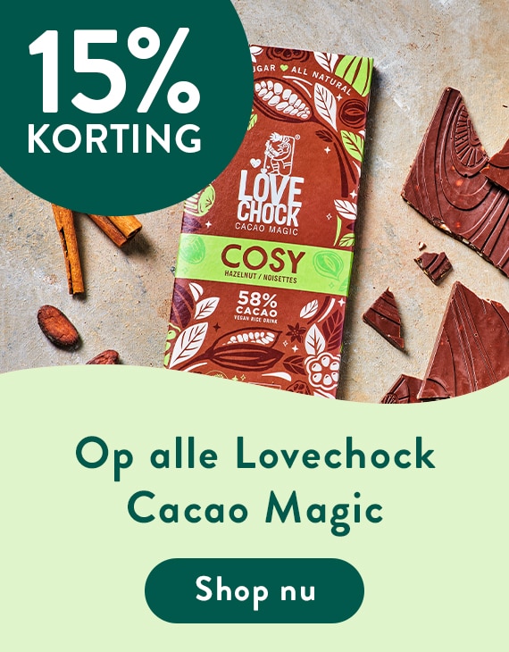 15% korting op Lovechock