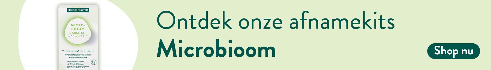 Afnamekit Microbioom