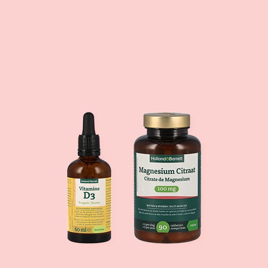 1+1 op vitamines & supplementen