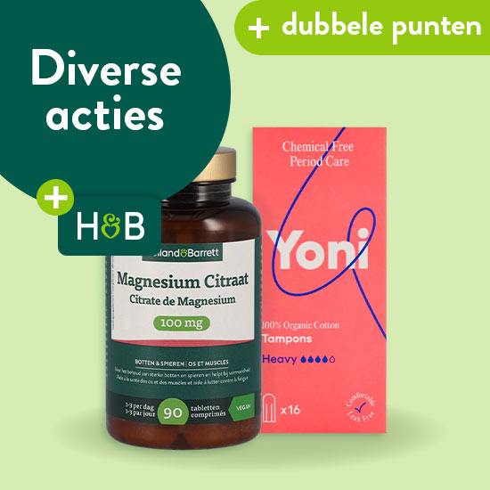 Holland & Barrett Voordeelkaart exclusieve voordelen en aanbiedingen