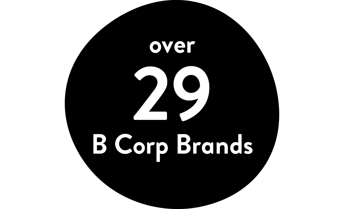 Over 28 B-Corp brands
