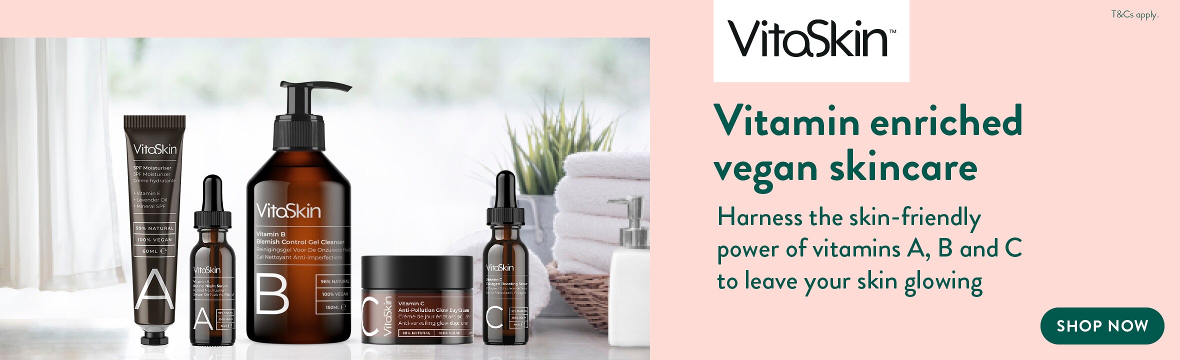 Vitaskin: Vitamin enriched vegan skincare