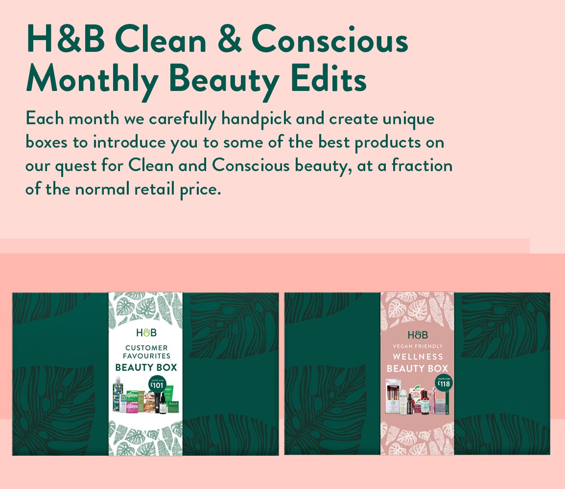 H&B Clean & Conscious Monthly Beauty Edits