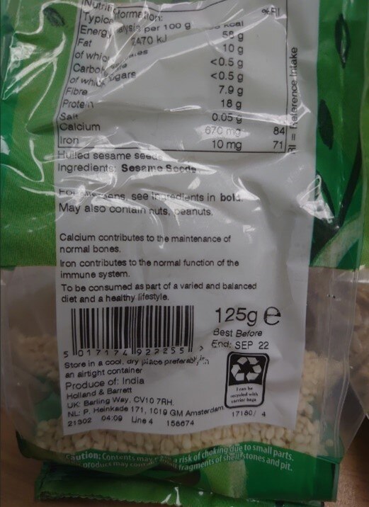 Product Recall Notice Holland & Barrett