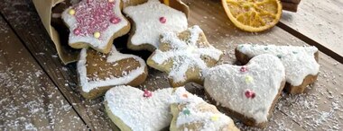 Gluten free festive biscuits