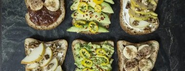 3 Easy gluten-free open sandwiches