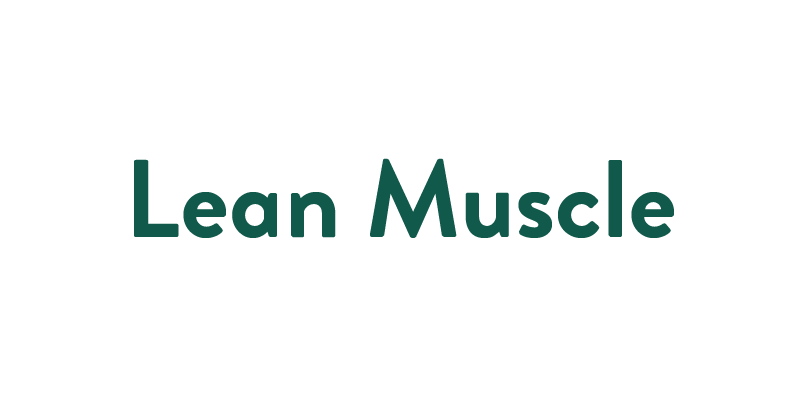 lean muscle goal