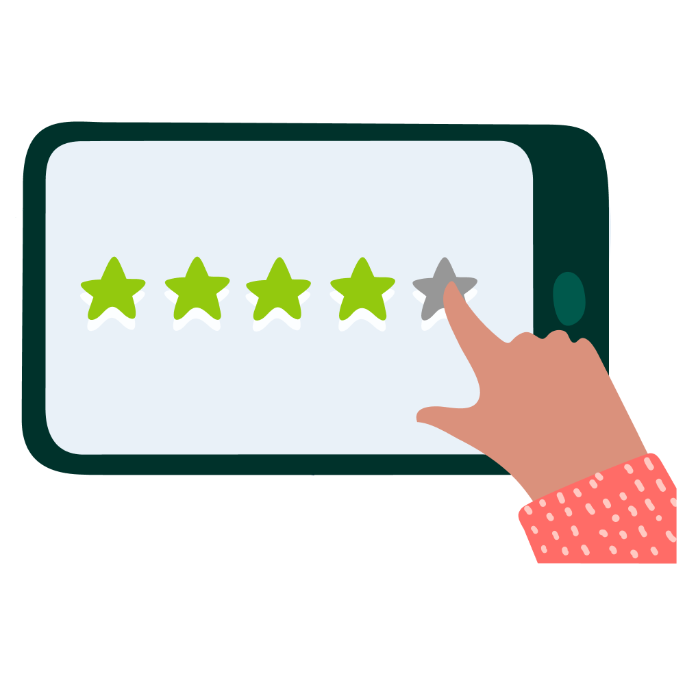 review illustration
