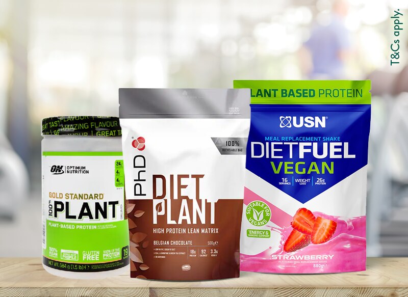 Plant based protein powders