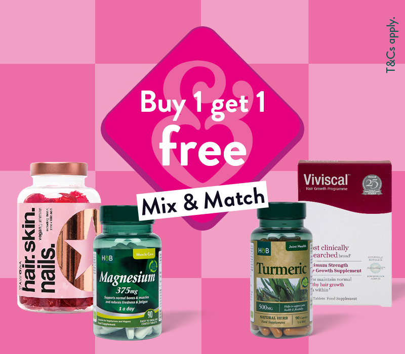 Best-selling vitamins Buy 1 get 1 free