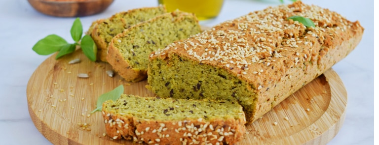 healthy lentil bread loaf