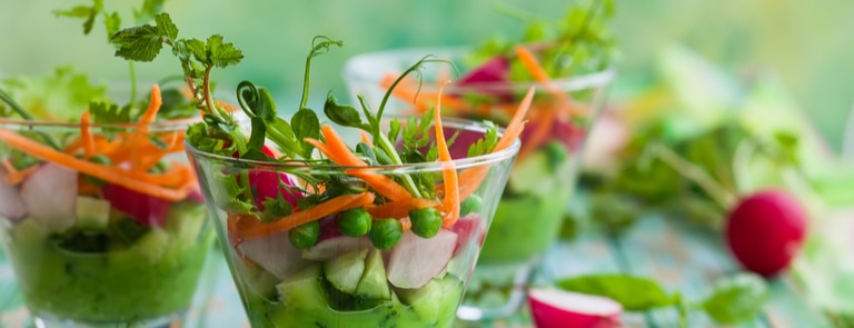raw food diet salad