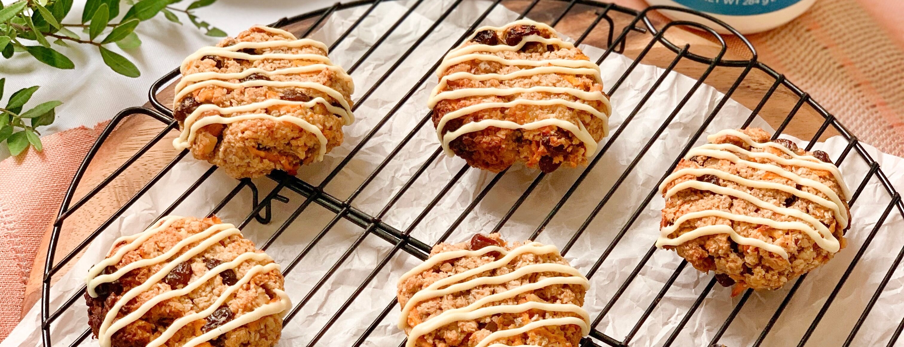 Vital Proteins: Carrot cake collagen cookie recipe image