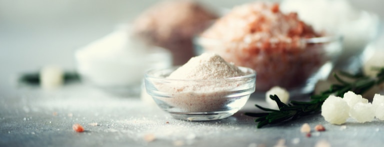 different types of salt