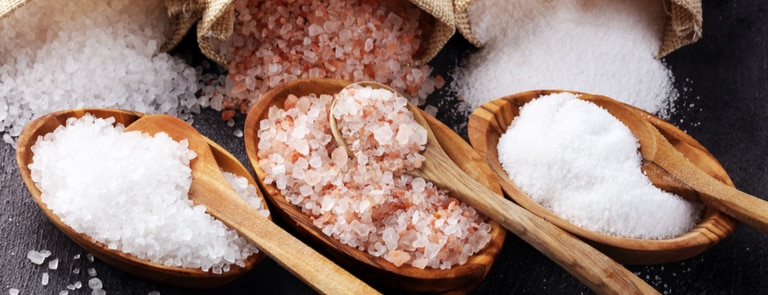 different kinds of salt