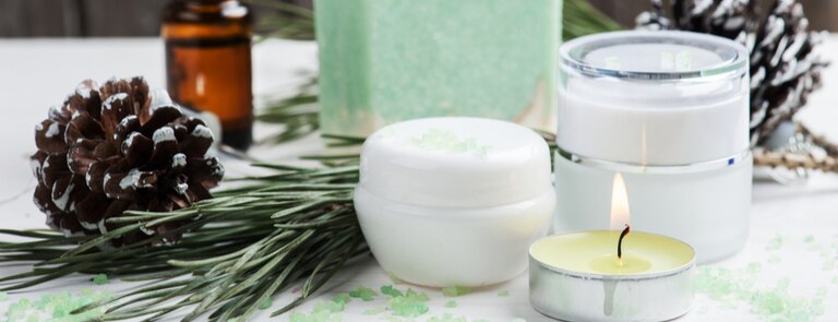 christmas cosmetic products for beauty advent calendar