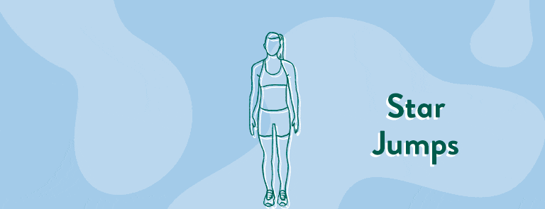how to do star jumps