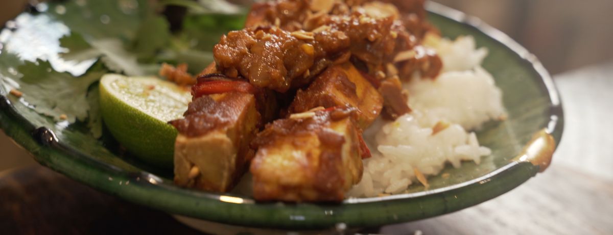 Tofu skewers recipe