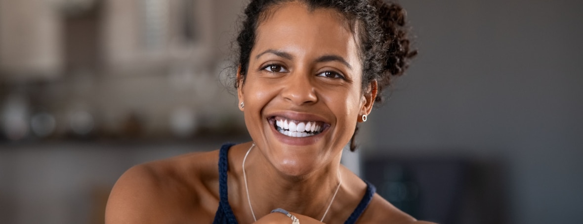 women smiling 