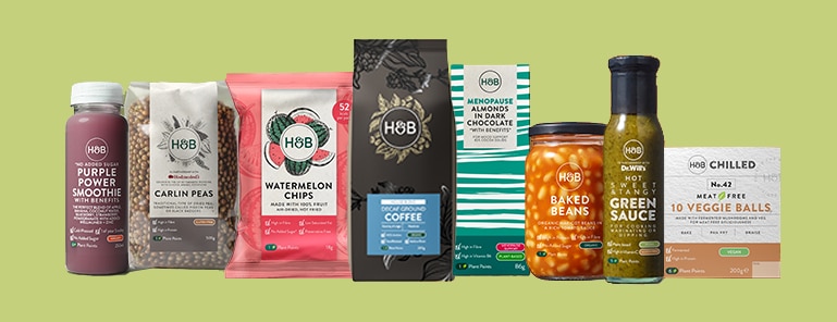 Discover our full food and drink range at H&B